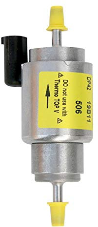 Sunnyushine Auto Lufterhitzer Öl Kraftstoffpumpe, 12V / 24V Elektrische Kraftstoffpumpen für Webasto Eberspacher Heizungen Pulsmessung Gas Inline Elektrische Kraftstoffpumpe Kit Auto