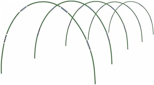 Hoop House Greenhouse Hoops Garden Hoops for Raised Beds for Row Cover Hoops Wire Hoops Garden Hoop House Kit Super Hoops for Garden Beds Row Hoops Garden Tunnel (20packs (garden bed 2.8ft-4.2ft W))