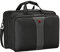 WENGER Laptop-Tasche zum Umhängen, Notebook bis 17 Zoll, Aktentasche, 27 l, Damen Herren, Büro Business-Reisen Uni, Schwarz/Grau, 612260