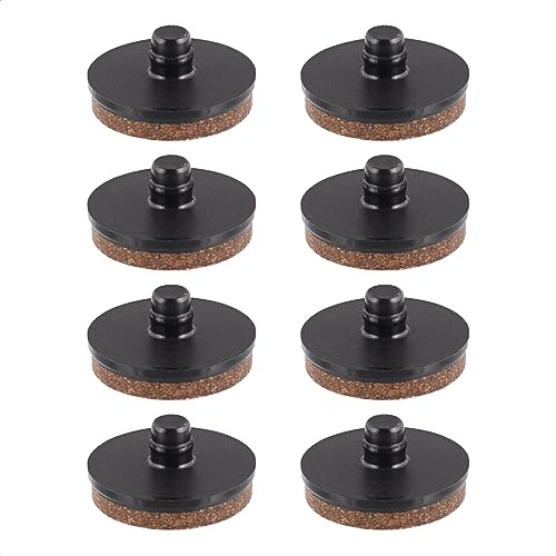 Wagner QuickClick® Filzgleiter Möbelgleiter Stuhlgleiter - 8er-Set Ersatzgleiter austauschbar ersetzbar - Spezialfilz SYNO - Durchmesser Ø 20 mm für Basis SMART - Made in DE - 15788700
