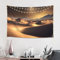 RLDOBOFE Tapisserie Wandteppich für Wohnzimmer Sahara Wüste Wandbehang Weiche Wandteppiche Wanddekoration für Schlafzimmer Mode Dekor Tapisserien Ästhetische Dekor Tapisserie (152,4 x 101,6 cm)