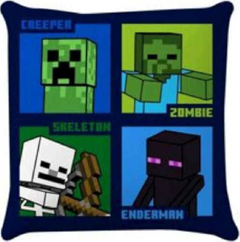 arlis Minecraft Kissen, 38 x 38 cm (Minecraft-Kissen)
