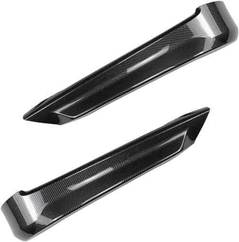Auto Frontlippe Frontspoiler für BMW 3 Ser E90 E91 320i 330i 2005-2008,FrontstoßStange Splitter FrontstoßStangenlippe Autoantikollisionsschutz,A/Carbon Fiber Look-normal
