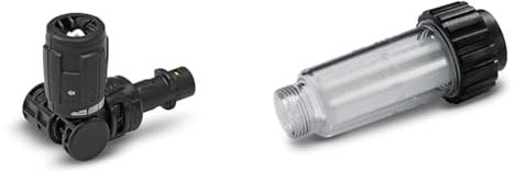 Kärcher 2.643-254.0 Lance vario power 360° pour nettoyeur haute pression K2 à K7, Noir & Filtre à eau accessoire pour nettoyeurs haute pression, Noir