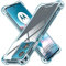 ivoler Anti-Jaunissement Clair Coque pour Motorola Moto Edge 40 Neo avec Coins Renforcés, [Protection Antichoc Militaire] Transparent Étui de Protection Anti-Rayures Bumper Housse