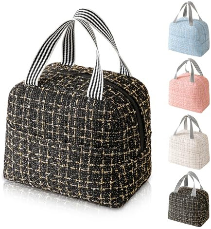 Binoster Small Cooler Bag for Women Girls Small Cooler Bag for Work School Picnic Travel Beach