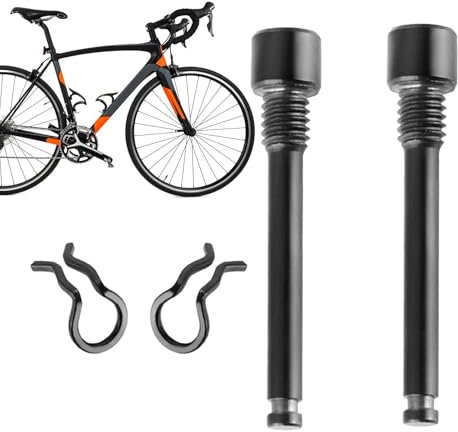 Boulons de vis d'étrier de frein à disque de vélo,Boulon de frein à disque de vélo M4 | Boulons durables d'alliage pour la plaquette de frein à disque de bicyclette, axes de goupille de plaquette de f