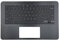 Replacement Upper Case Palmrest Non-Backlit Keyboard Assembly for HP Chromebook 14 G6 CB14G6 CelN4000 Balck L90459-001