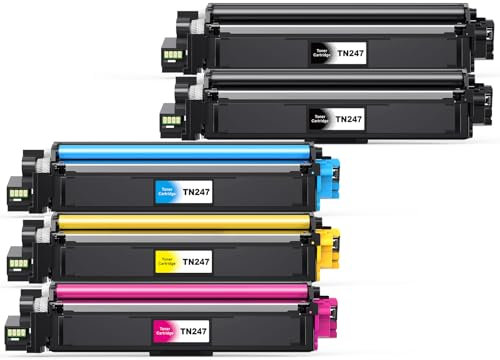 TN247 Toner Kompatible für Brother MFC L3750CDW Toner Ersatz für Brother TN243CMYK Toner TN243 Brother MFC-L3750CDW DCP-L3550CDW HL-L3210CW MFC-L3770CDW HL-L3230CDW MFC L3730CDN