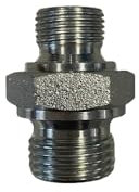 Raccordo Oleodinamico Riduttore, Maschio 3/4 Gas - Maschio 1/2 Gas, Tenuta Cono 60°
