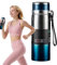 Botella Térmica De Acero Inoxidable, Termo Escolar, Termo Al Vacío Antifugas Con Correa Para Camping Gimnasio Viajes Ciclismo Niños Y Adultos