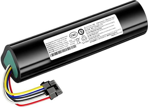 6500mAh Akku für Neato Botvac D8 D9 D10 Roboter-Staubsauger – Ersatzbatterie, Kompatibel mit 205-0026 205-0021 205-0023 205-0022 945-0381 945-0382 945-0376, 14,4 V