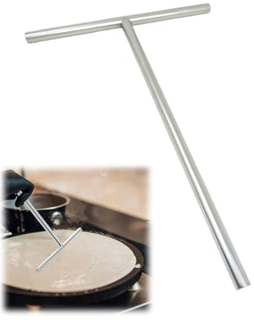 BLPRKOT distributore per crepes in acciaio inox, padella crepes, accessori per crepes maker, per la casa, la cucina, la cottura, gli utensili da forno per la decorazione di torte