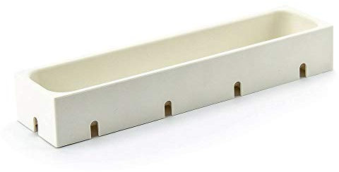 Tescoma 899444 FlexiSpace Porta Utensili da Cassetto, Plastica, Bianco, 7.4 x 4.9 x 33.7 cm