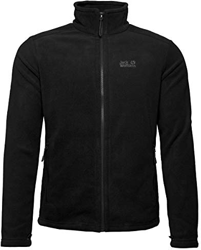 Jack Wolfskin Herren Midnight Moon Fleecejacke, black, 3XL EU