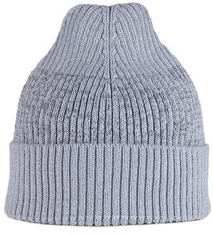 BUFF Unisex-Erwachsene Merino Summit Beanie Mütze, Solides Hellgrau, One Size