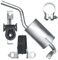 Adamot Endschalldämpfer Auspuff Endtopf für 1.0i 1.4i Seat Arosa VW Lupo