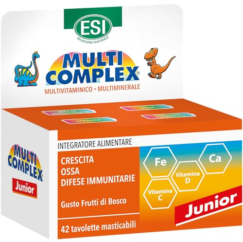 ESI - Esi Multicomplex Junior Vitamine e Minerali 42 Tavolette - 980523916