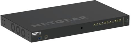 Netgear AV Line Managed Switch 8X 1G Utra90 PoE++ 802.3bt 720W, 2X 1G und 2X SFP+ M4250-10G2XF-PoE++