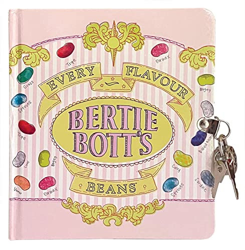 Harry Potter Bertie Bott's Every Flavor Jelly Beans - Quaderno con 216 pagine a righe, con licenza ufficiale, regalo di Pasqua per ragazze e ragazzi 6+