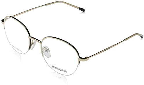 Zadig & Voltaire Glasses for Women, Sh.rose Gold W/Black Parts, 49