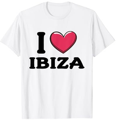 Amo Ibiza España Camiseta