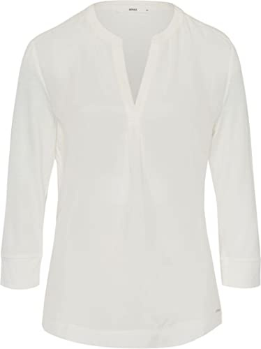 BRAX Damen Style Clarissa Cupro Hybrid Shirt