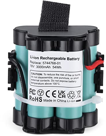 3.0Ah 18V Lithium Ersatzbatterie für Gardena Mähroboter R38Li, R40Li, R45Li, R50Li, R70Li, R75Li, R80Li