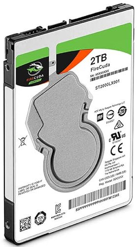 SSHD für 2 TB 2,5 Zoll SATA 6 Gb/s 128 MB + 8 G 5400 U/min für interne Festplatte für Notebook HDD für ST2000LX001