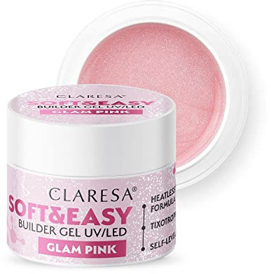 Builder Gel Soft&Easy Glam Pink 45g Claresa