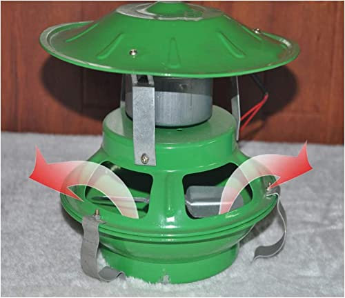 Schornstein-Rauchabzug, Schornsteinventilator, Kamin-Abluftventilator, Rauchabzugsventilator, Schornstein-Zuginduktor, Schornstein-Abluftventilator für Kamin, professionelles Modell