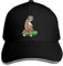 934 Herren Damen Trucker Cap Faultier-Schildkröte Musik Hören Distressed Basecap Verstellbar Snapback Baseball Cap Sandwich Visier Hut Für Angeln Laufen Sport