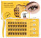 Pre-Glued -Cluster-Lashes QUEWEL Preglued-Eyelashes Natural Look, No-Glue Needed Lash Clusters, Reusable Lashes Self Adhesive for Beginner Easy to Apply, DIY Lash-Extensions for Home Use(ZN-03)