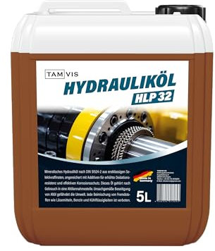 Hydrauliköl HLP 32 von TAMVIS - HLP 32 - ideal für Holzspalter geeignet - nach DIN 51524 Teil 2 (5 Liter)