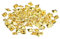 sourcing map 60 Ensembles de Clous à Cône pour Vêtements, Rivets Rapides en Forme de Pyramide de 8mm, Clous à Tête de Clou en Cuivre pour Décorations en Cuir (Ton Or).