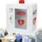 Atkits AED-Schrank, Erste-Hilfe-AED-Defibrillator-Wandschrank Mit Schlüssel Und Alarm, Design Mit Abgerundeten Ecken, Für Zuhause, Krankenhaus