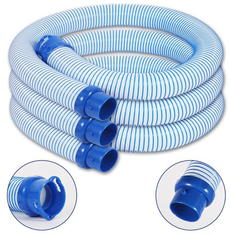 99 cm R0527700 Poolschlauch für Zodiac MX6 MX8 Ersatzset, Poolreiniger-Drehverschlussschlauch (3er-Pack)