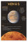 Venus Planet Poster auf Leinwand, Schlafzimmer-Dekor, Sportlandschaft, Büro, Raumdekoration, Geschenk, ungerahmt: 50 x 75 cm