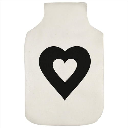 'Love Heart in Love Heart' Hot Water Bottle Cover (HW00033099)
