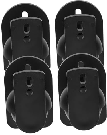 Hoement Home Audio Speaker Holder Wall Mount Speaker Brackets for Surround Sound System