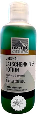 Tiroler Steinöl Latschenkiefer-Lotion, Wohltuend und Anregend, 300 ml