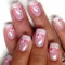 24pcs Short Press On Nails with Floral Designs - Natural Length False Nails Kit for Women, Reusable Manicure Set with Flower Patterns for Girls & Teens