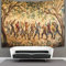 WENNUAN Robin Hood und seine Gefährten Tapisserie Wandbehang Bayeux Tapisserie Wandteppiche Für Schlafzimmer Wohnzimmer Wohnheim Dekor 70cmx100cm