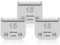 YAZIYIR 3er Pack 15# Edelstahlklingen für Hundepflege, kompatibel mit Andis, Oster A5, Heiniger, Moser max 50 Wahl, 15# Klinge, 3/64 Zoll Schnittlänge und 1,2 mm Schnittlänge