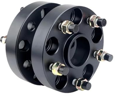 Distanzscheiben Spurplatten Für Dodge Für Ram 1500 M14x1,5 2 Stück 25/30/35/40 Mm PCD 5x139,7 CB 78,1 Mm Spurverbreiterung Adapter 5-Loch Spurverbreiterung Passend Spurverbreiterung(2PCS 25mm Black)