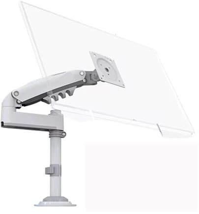 H100 22-35 inch 17-30 inch Gas Spring Monitor Stand Arm Full Motion LCD TV Stand 2-9 kg 2-12 kg Double Arm Clamp Stand U3(2-9kg white)