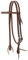 Weaver Leather Working Tack Stirnband aus Edelstahl, mit einzelner Schnalle, geölt Canyon Rose, 1,6 cm