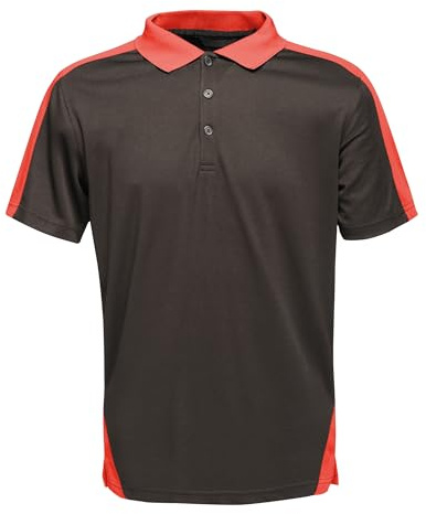 Regatta Mens Contrast Coolweave Quick Dry Work Polo Shirt