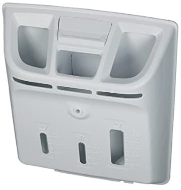 Waschmitteleinspülschale Wasserweiche Toplader Waschmaschine Waschgerät ORIGINAL Whirlpool Bauknecht 481010424468 passend auch 482000089808 Bosch Siemens 11003994 Indesit C00309448