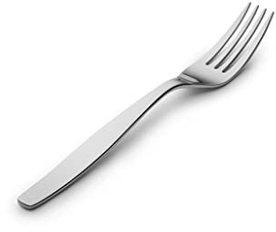 Alessi Itsumo ANF06/5 - Forchetta da Dessert di Design in Acciaio Inox 18/10, 6 Pezzi